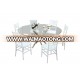 Table base /Stainless steel Folding table frame for glass top