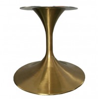 Wholesale unique brushed coffee chrome brass marble stainless steel dining table base for restaurant